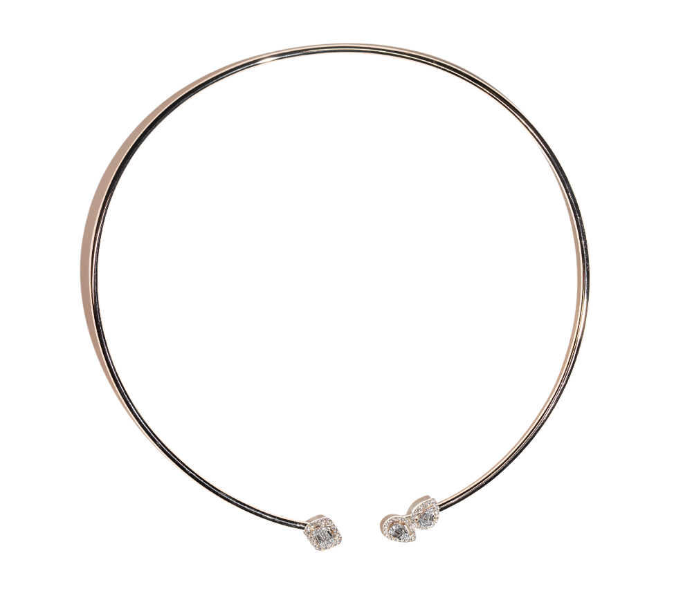 Rose Gold and Diamond Necklace