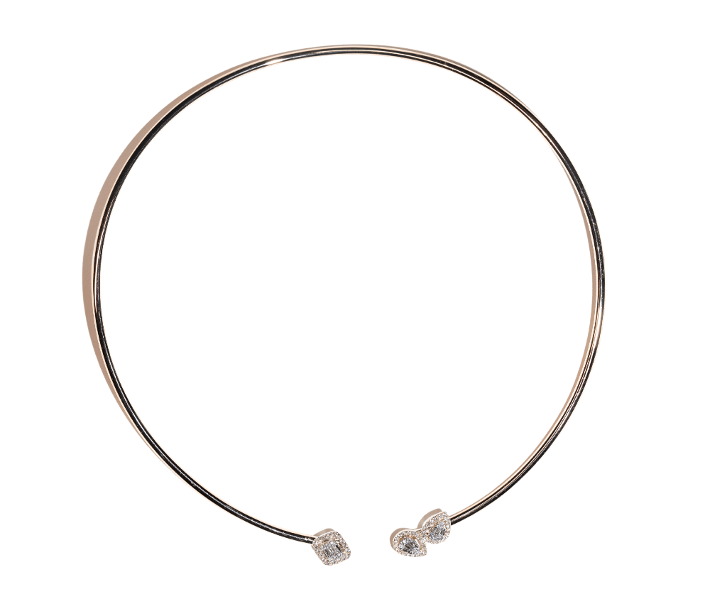 Rose Gold and Diamond Necklace