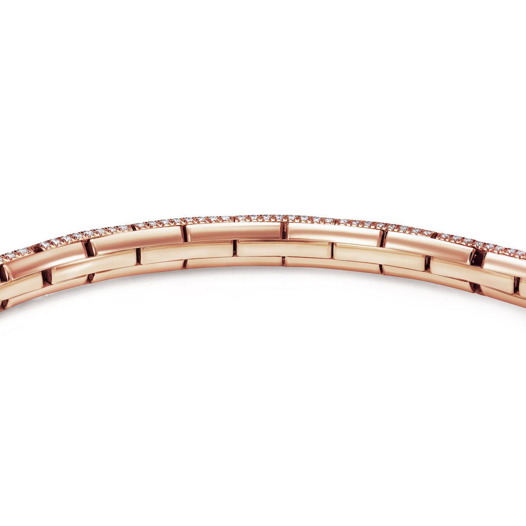 Expandable Bangle - Rose Gold