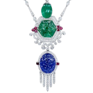 Tutti Frutti Gemstone Necklace