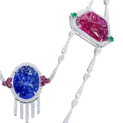 Tutti Frutti Gemstone Necklace