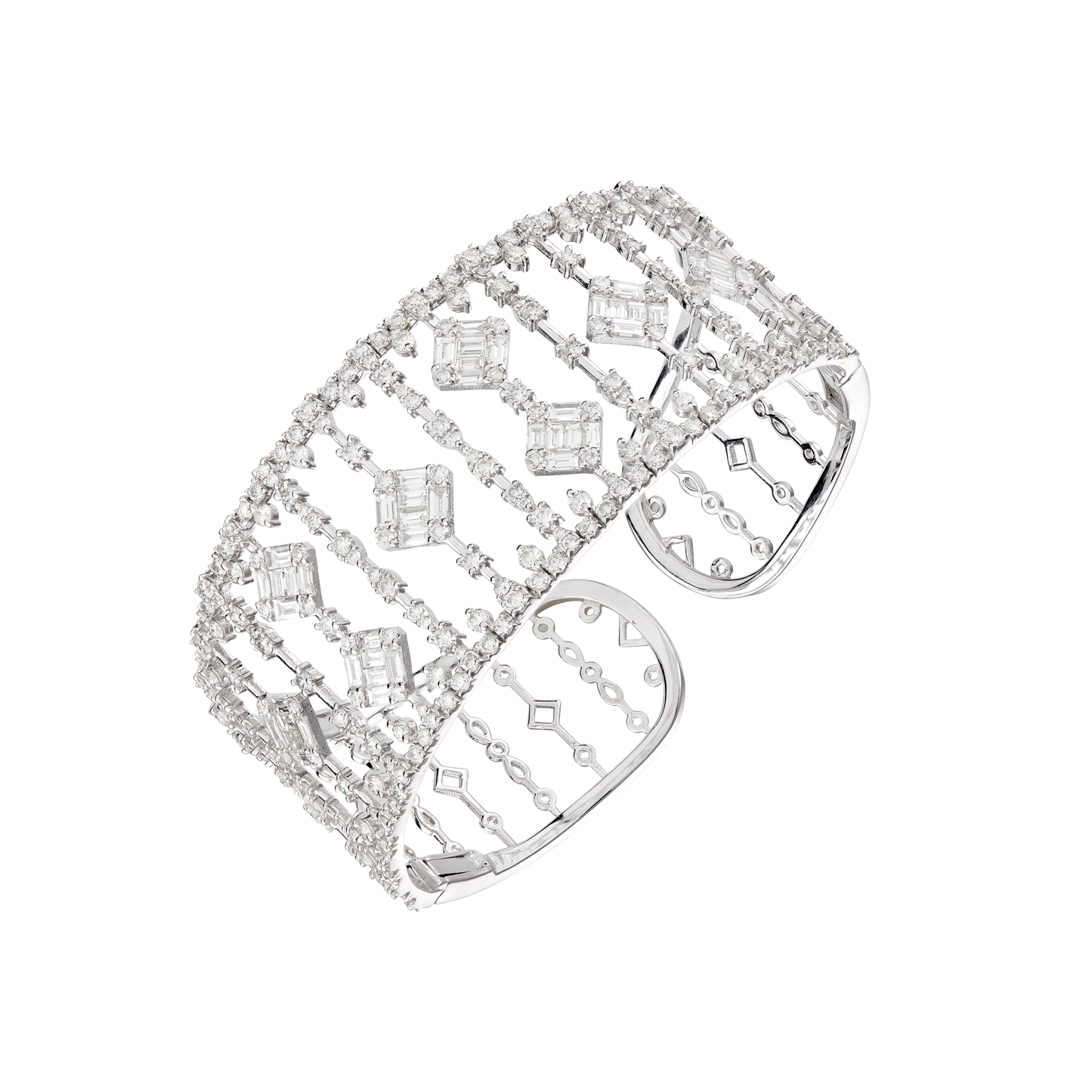 Large Diamond Cuff