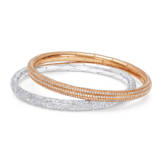Expandable Bangle - Rose Gold