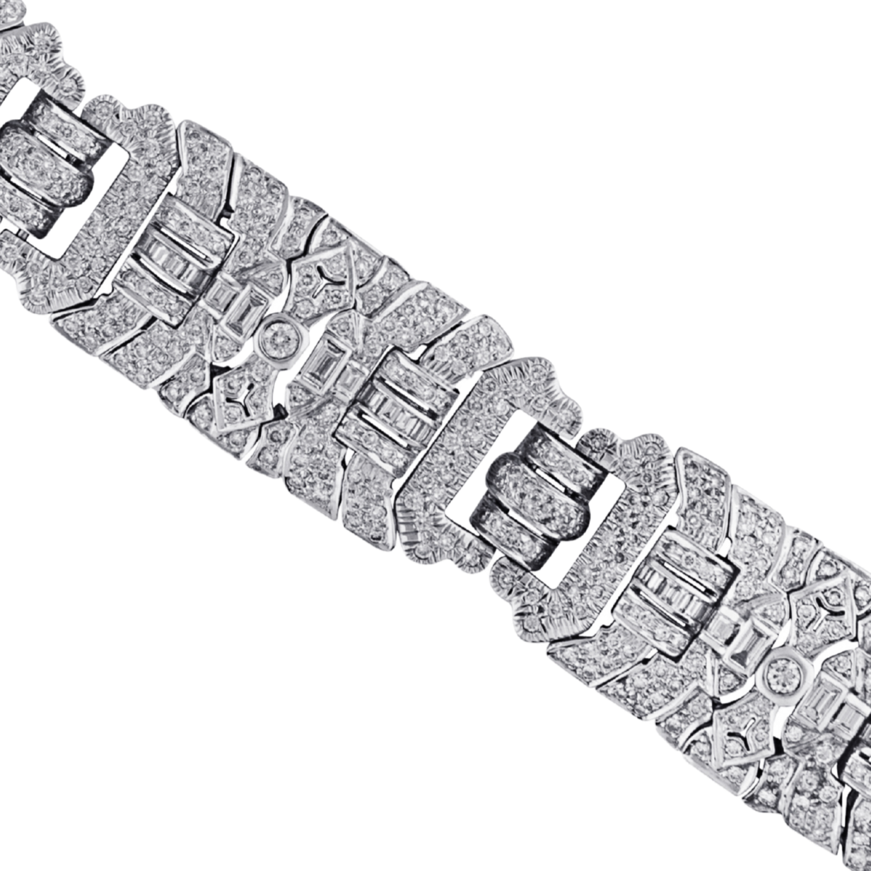 Art Deco Diamond Bracelet