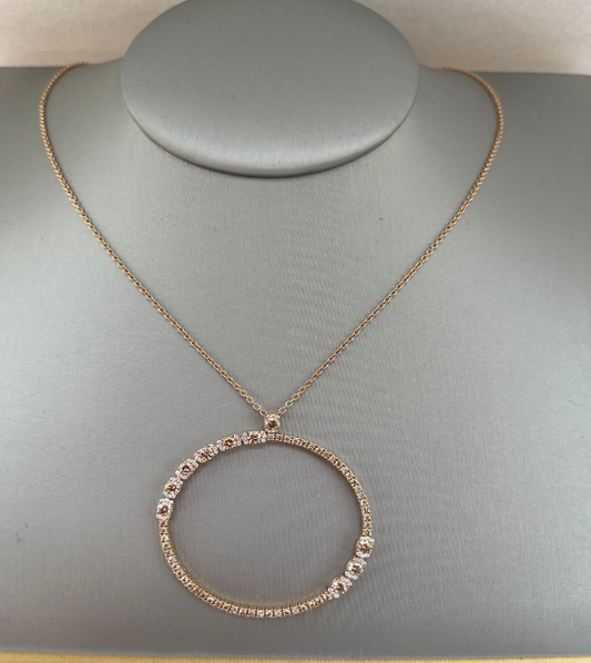 Circle Pendant Chain