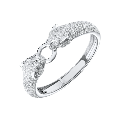 Panther Diamond  Pave Bracelet