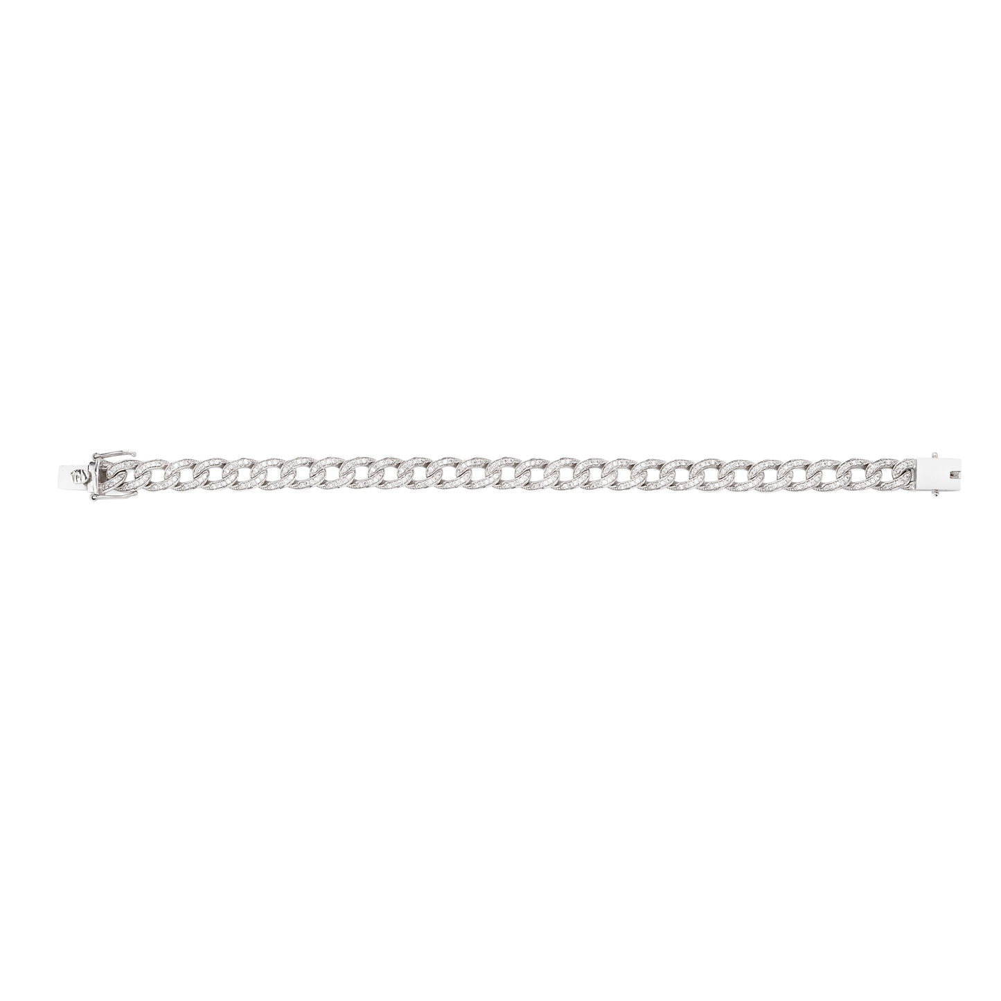 Modern Pave Diamond Bracelet